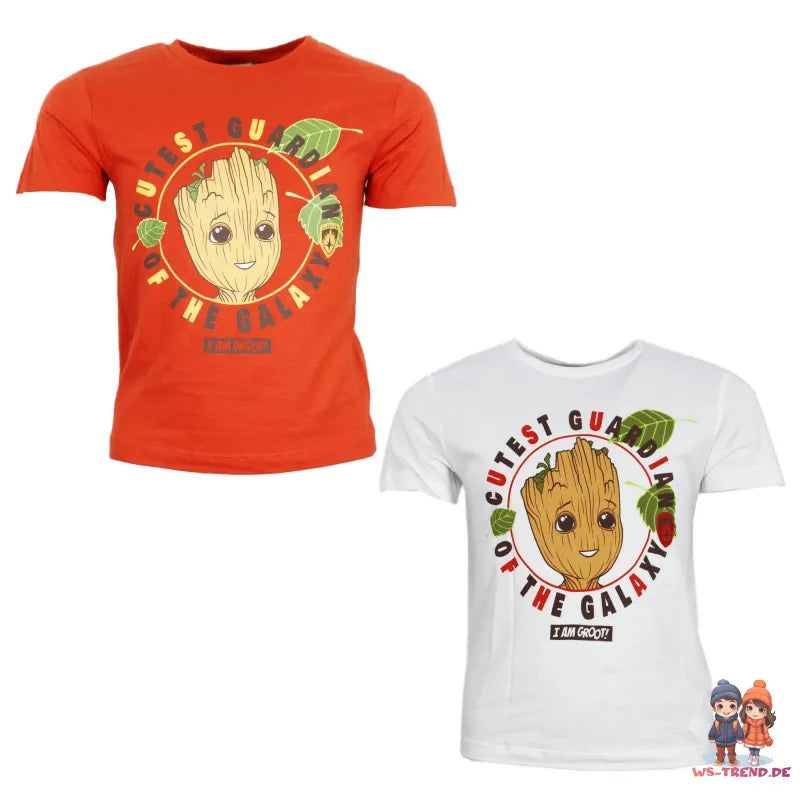 Guardians of the Galaxy Baby Groot Mädchen Kinder T-Shirt Shirt - WS-Trend.de Baumwolle 98-116