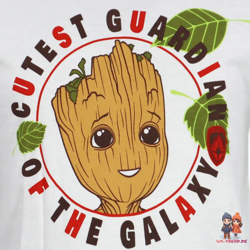 Guardians of the Galaxy Baby Groot Mädchen Kinder T-Shirt Shirt - WS-Trend.de Baumwolle 98-116