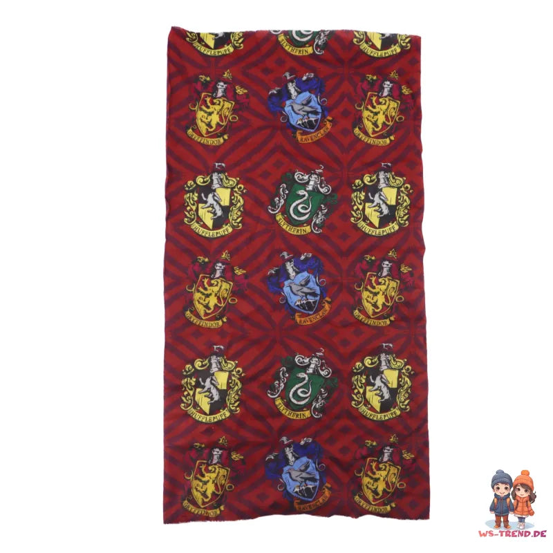 Harry Potter Gryffindor Kinder Jugend Winter Set - WS-Trend.de Mütze plus Snood Schaal 54 56