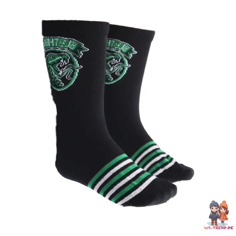 Harry Potter Gryffindor Slytherin Sneaker Kinder Socken 2er Pack - WS-Trend.de 27 - 38 Unisex
