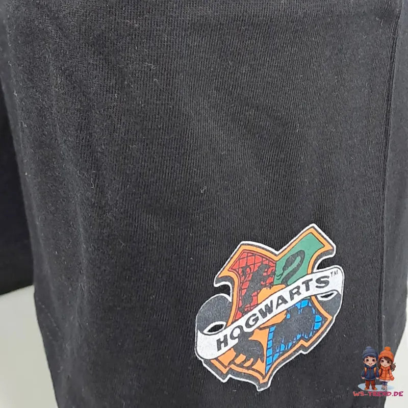 Harry Potter Hogwarts Kinder Jugend Schlafanzug Pyjama - WS-Trend.de kurzarm 134 -164 baumwolle