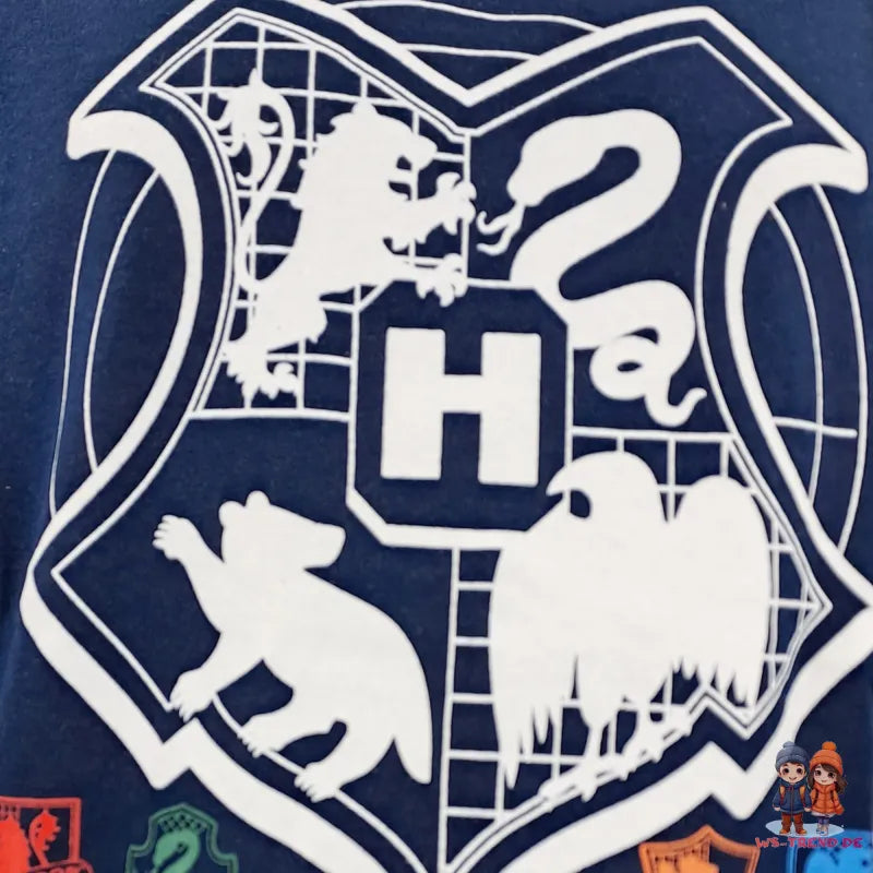 Harry Potter Hogwarts Kinder Jugend Schlafanzug Pyjama - WS-Trend.de kurzarm 134 -164 baumwolle