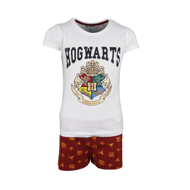 Harry Potter Hogwarts Kinder Schlafanzug Pyjama - WS-Trend.de Hogwart School kurzarm 134 -164 baumwolle
