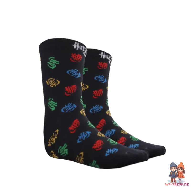 Harry Potter Jungen Sneaker Socken 3er Pack - WS-Trend.de Hogwarts Kinder Gr. 23 bis 38 Unisex
