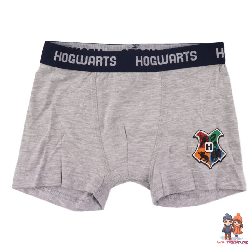 Harry Potter Unterhose Boxershorts 2er Pack - WS-Trend.de Hogwarts Jungen Gr. 134-164