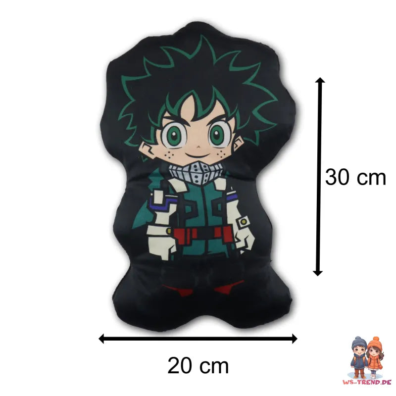 My Hero Academia Deku mini Kissen Dekokissen - WS-Trend.de 3D Cushion Formkissen