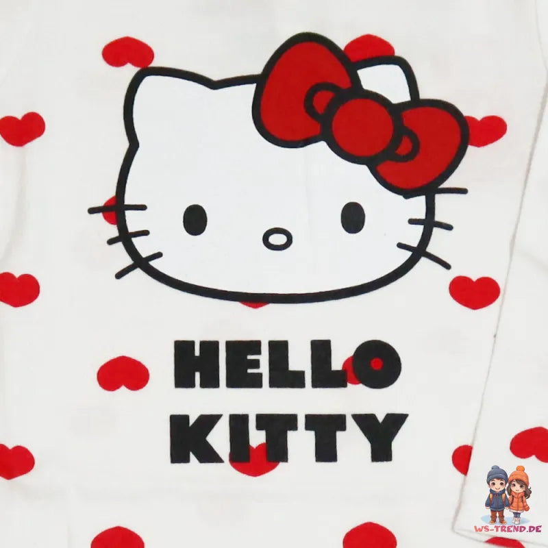 Hello Kitty Baby Kleinkind Body Strampler Einteiler - WS-Trend.de Gr. 62 - 92 Baumwolle