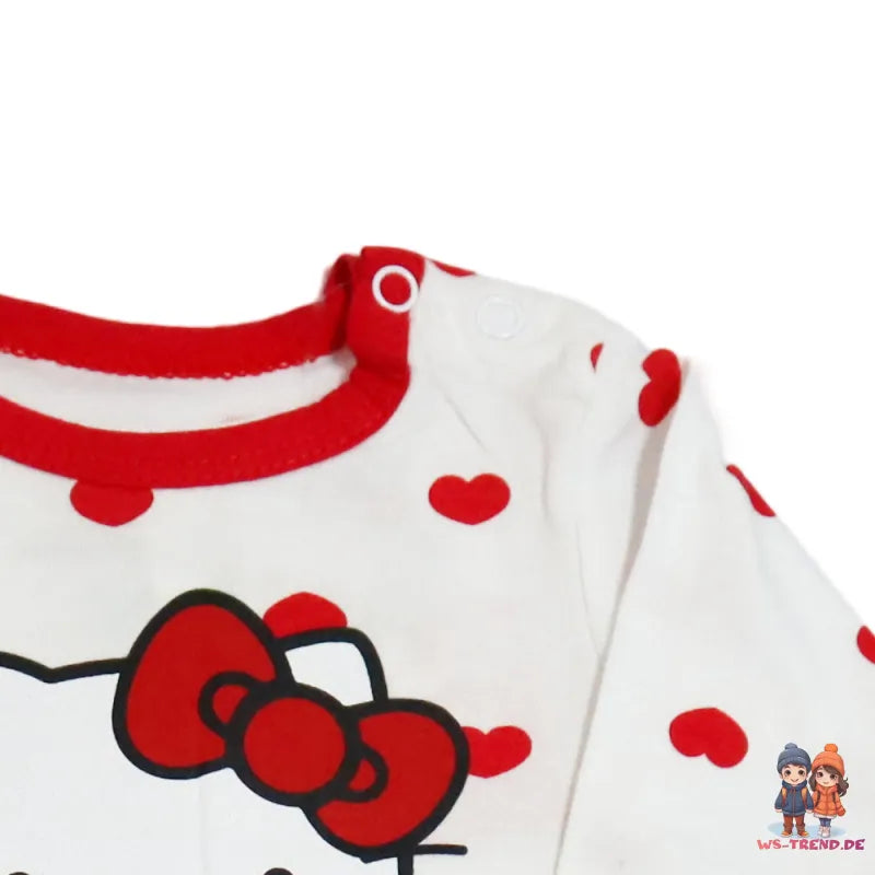 Hello Kitty Baby Kleinkind Body Strampler Einteiler - WS-Trend.de Gr. 62 - 92 Baumwolle