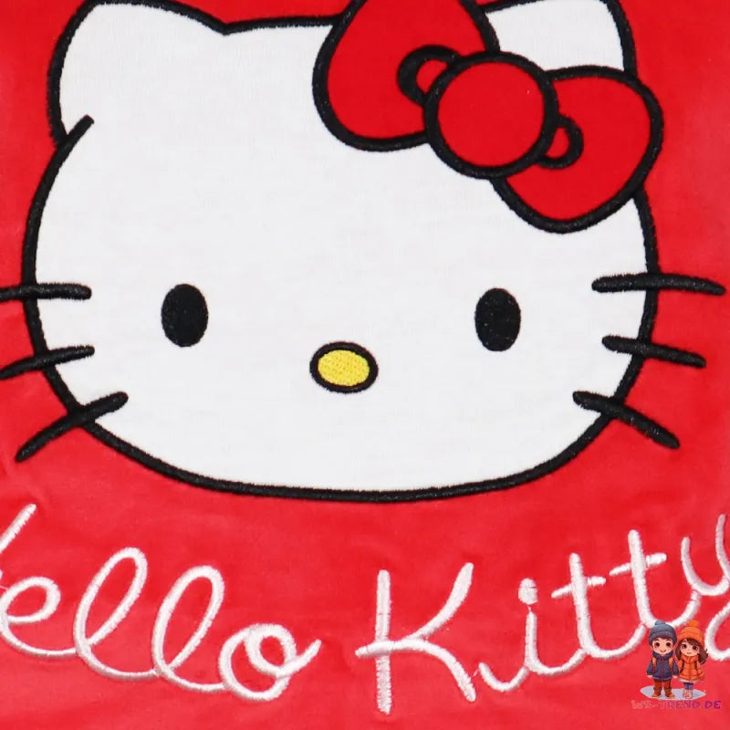 Hello Kitty Mädchen Kinder Velour Pullover Sweater Pulli - WS-Trend.de
