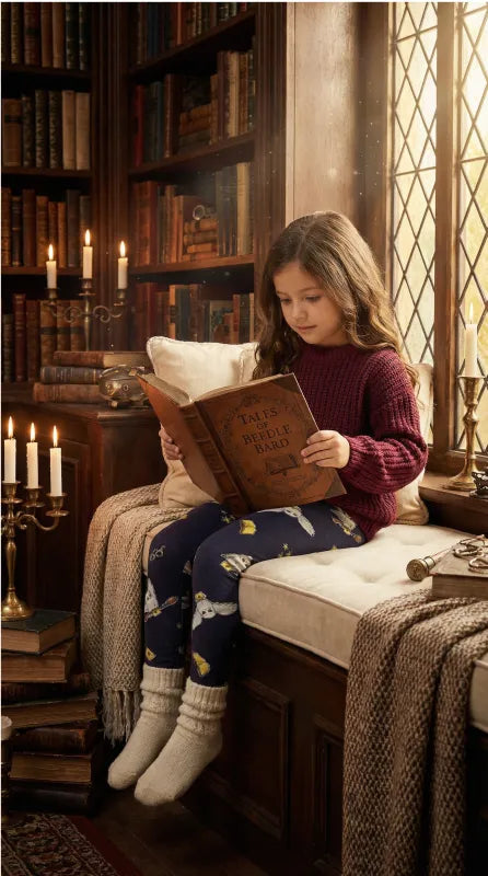 Harry Potter Hogwarts Hedwig Mädchen Kinder Leggings Hose - WS-Trend.de