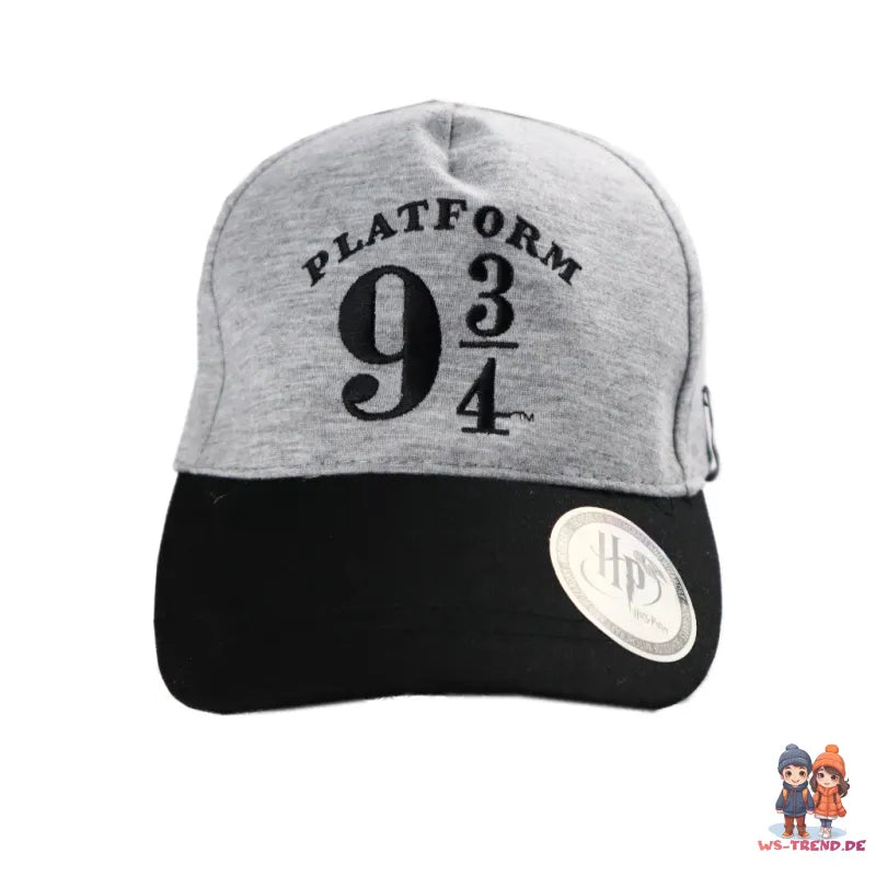 Harry Potter Hogwarts Express - Kinder Baseball Kappe Basecap - WS-Trend.de | für Jungen Grau 54 56