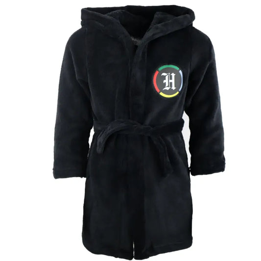 Harry Potter Hogwarts Kinder Hausmantel Bademantel mit Kapuze - WS-Trend.de Gr. 116-158 Fleece
