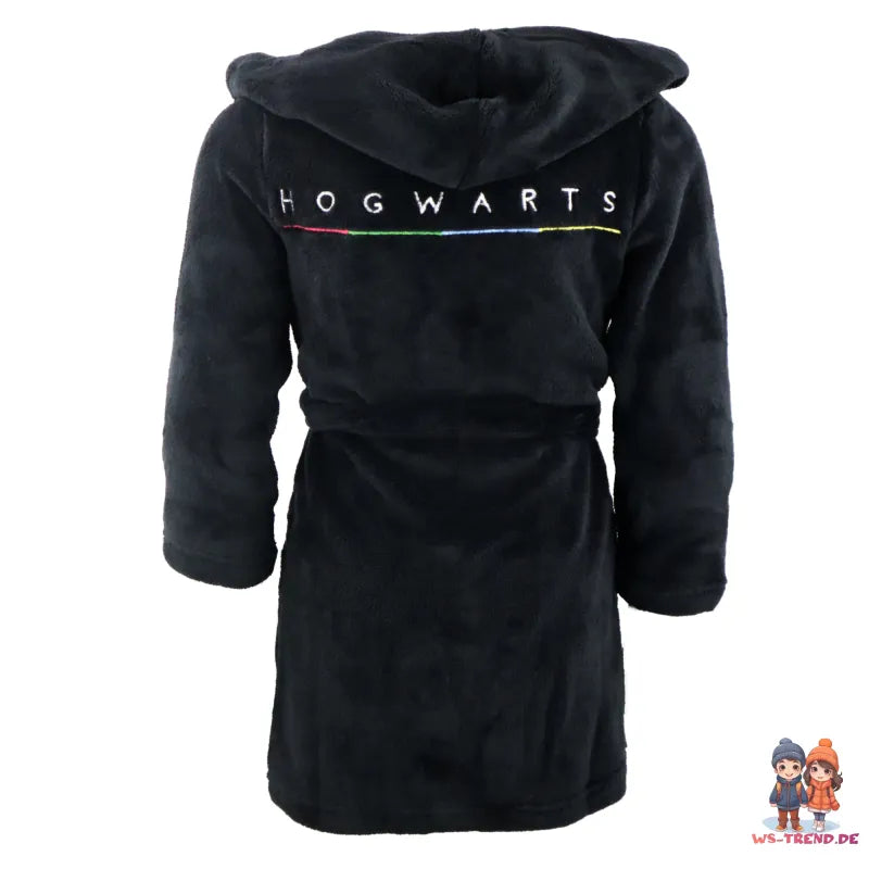 Harry Potter Hogwarts Kinder Hausmantel Bademantel mit Kapuze - WS-Trend.de Gr. 116-158 Fleece