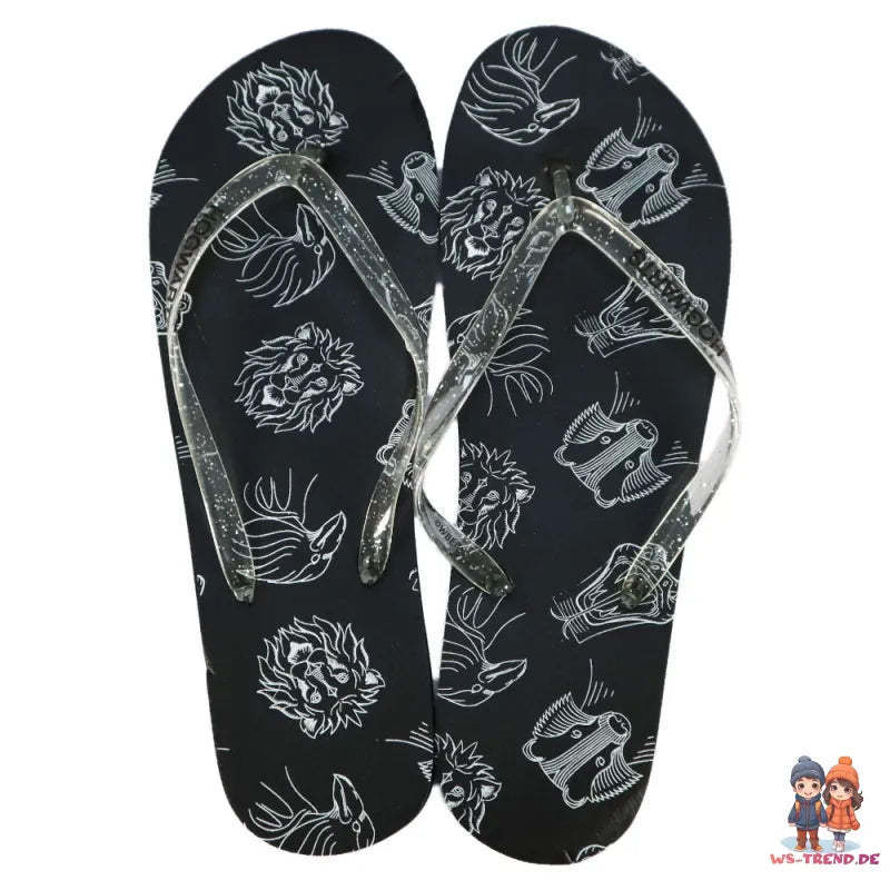 Harry Potter Damen Flip Flops Kinder Sandalen Zehentrenner Latschen - WS-Trend.de Gr. 36-41