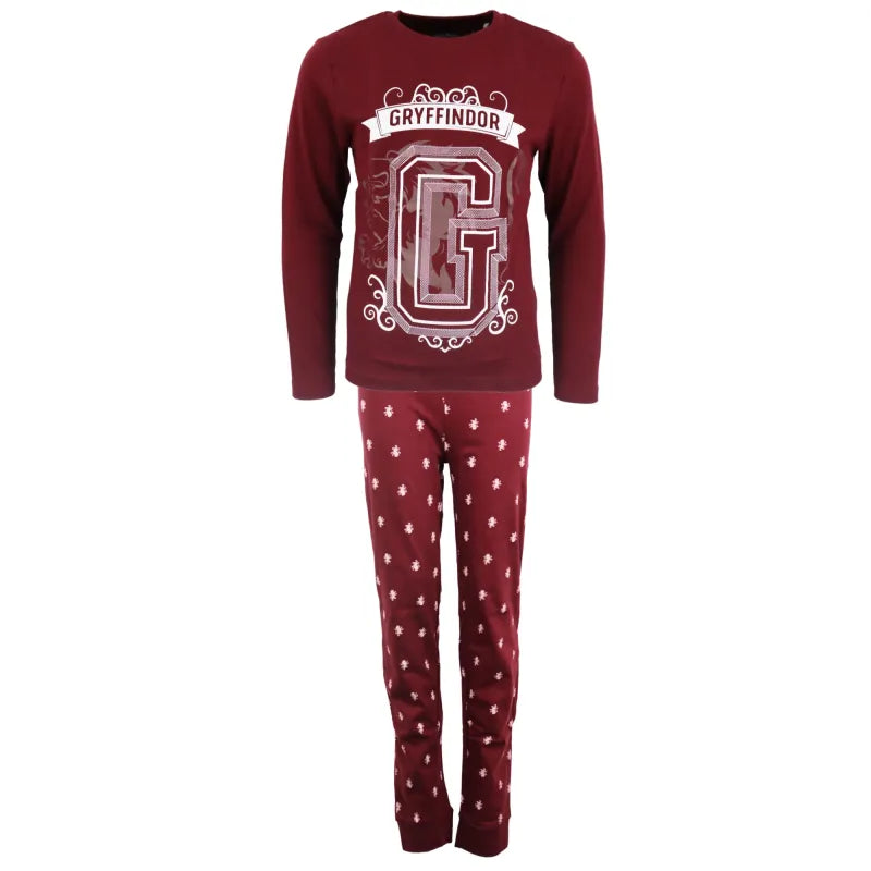 Harry Potter Gryffindor Slytherin Jungen Schlafanzug Pyjama - WS-Trend.de 104-134 Baumwolle