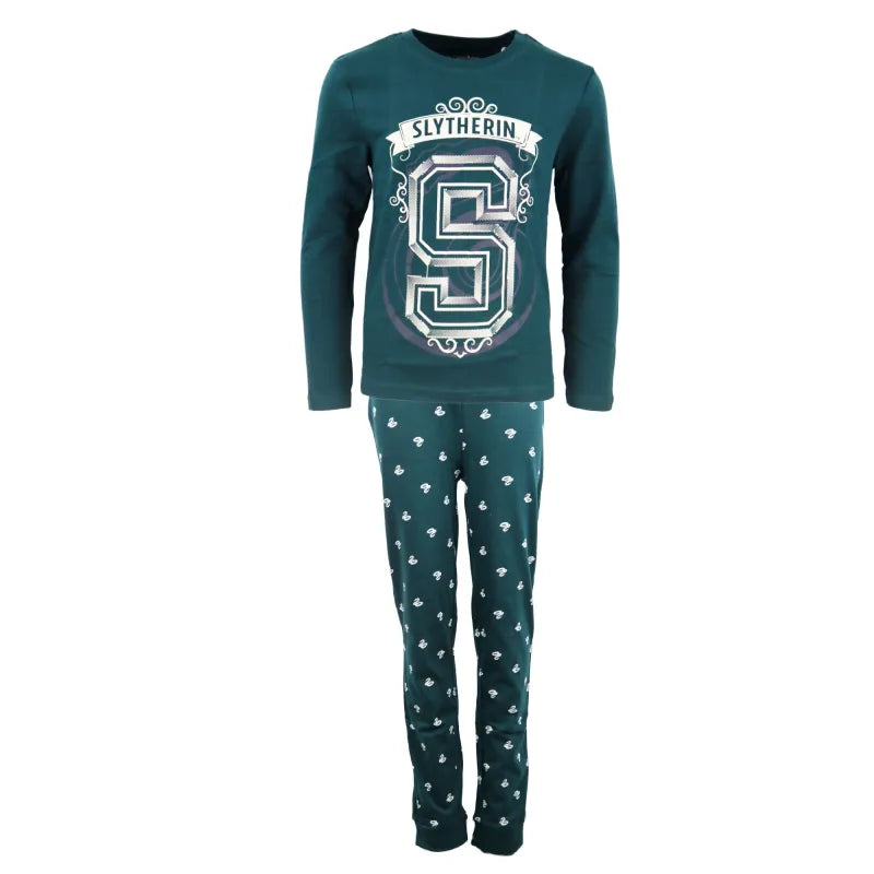 Harry Potter Gryffindor Slytherin Jungen Schlafanzug Pyjama - WS-Trend.de 104-134 Baumwolle