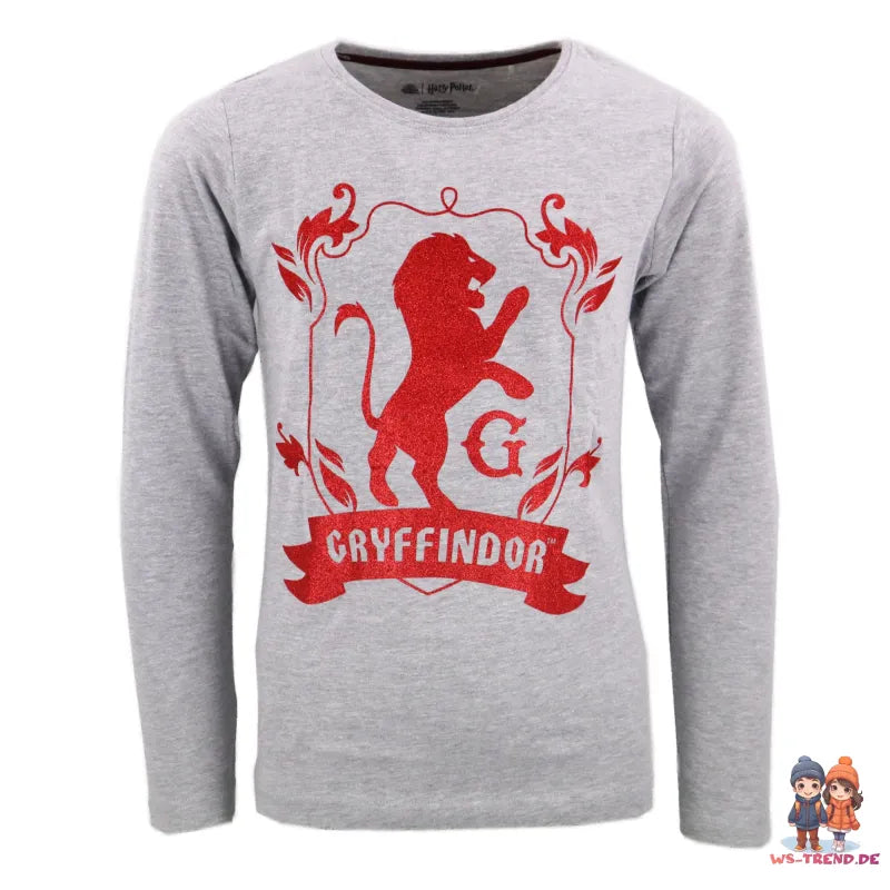 Harry Potter Gryffindor Slytherin Mädchen Schlafanzug Pyjama - WS-Trend.de 134-164 Baumwolle
