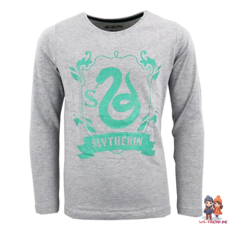 Harry Potter Gryffindor Slytherin Mädchen Schlafanzug Pyjama - WS-Trend.de 134-164 Baumwolle