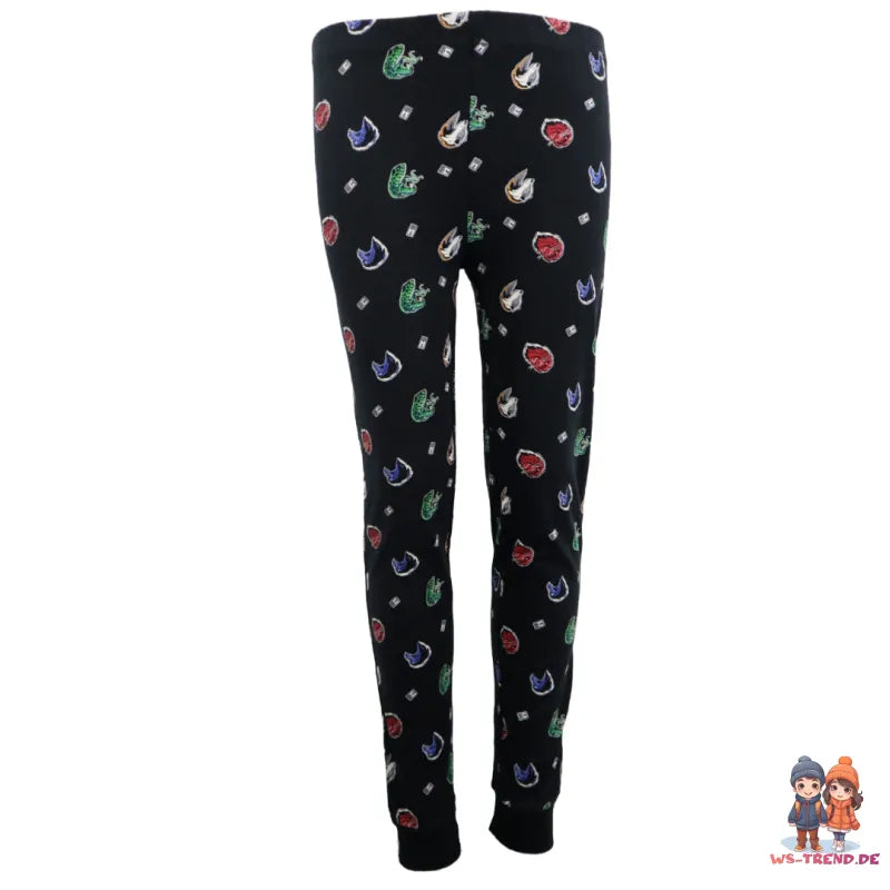 Harry Potter Hogwarts Kinder Schlafanzug Pyjama - WS-Trend.de langarm 104-134 baumwolle