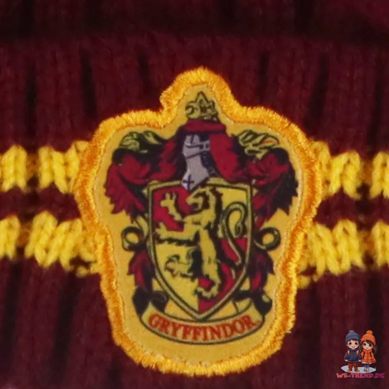 Harry Potter Gryffindor Slytherin Mädchen Winter Set Mütze plus Snood Schaal - WS-Trend.de