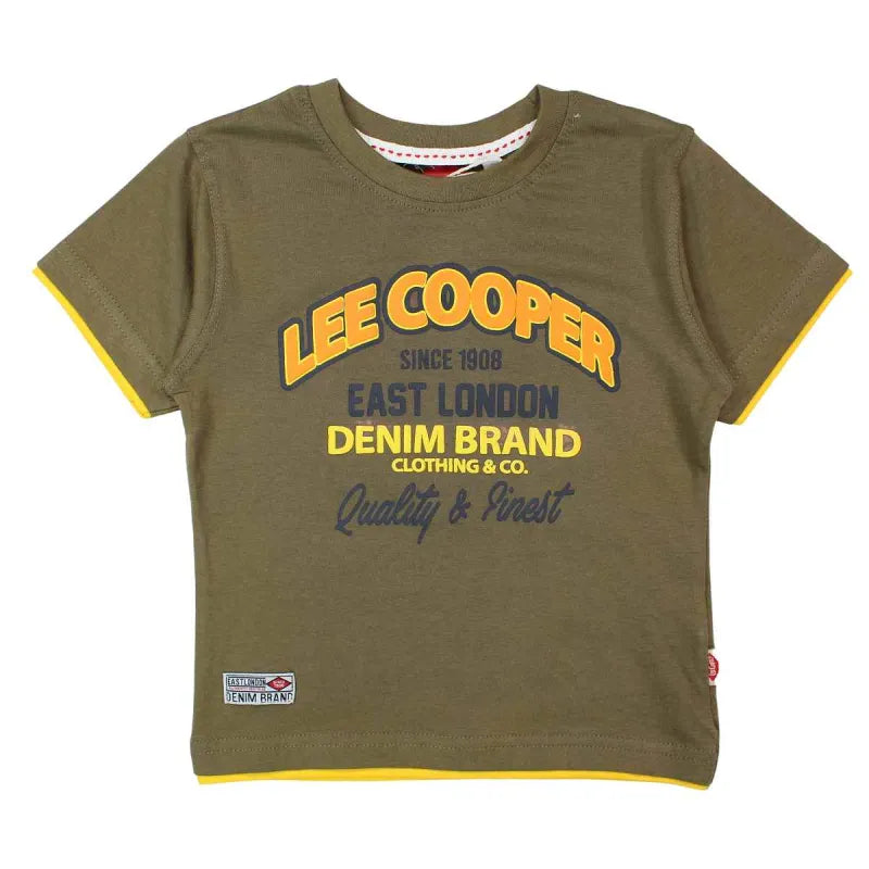 Lee Cooper Kinder Jungen T-Shirt Kurzarm Shirt - WS-Trend.de 104-164 Baumwolle