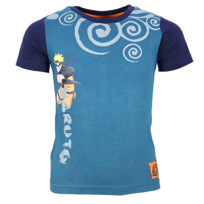 Anime Naruto Shippuden Jungen kurzarm T Shirt WS Trend.de Kinder 116 128 Baumwolle