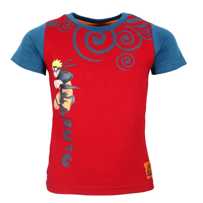 Anime Naruto Shippuden Jungen kurzarm T Shirt WS Trend.de Kinder 116 128 Baumwolle