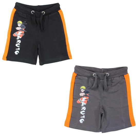 Naruto Shippuden Kinder Jungen Shorts WS Trend.de Gr. 110 bis 152 100% Baumwolle