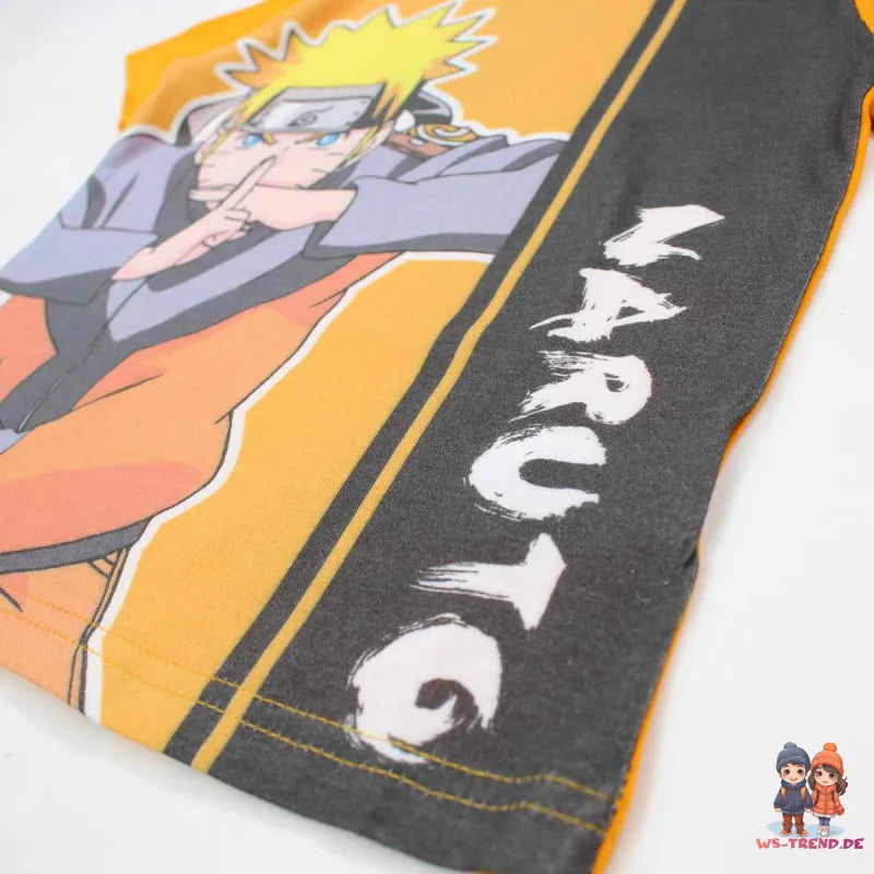 Anime Naruto Shippuden Kinder Jungen kurzarm Shirt T-Shirt - WS-Trend.de 100% Baumwolle
