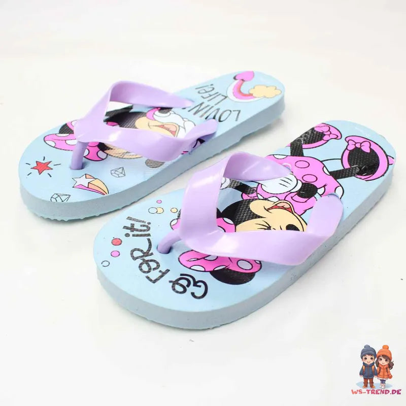 Disney Minnie Maus Kinder Flip Flops Latschen Zehentrenner - WS-Trend.de 25-32