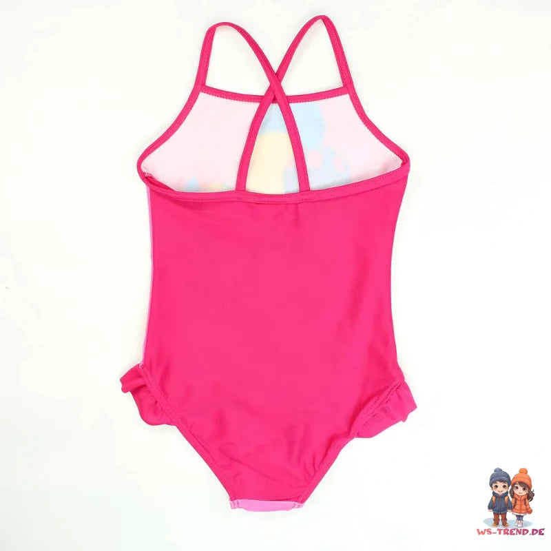 Disney Minnie Maus Kinder Mädchen Badeanzug WS Trend.de Bademode 98 128 Rosa