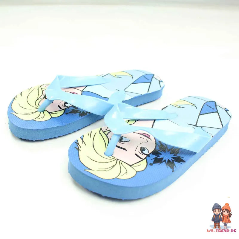 Disney Die Eiskönigin Elsa Kinder Flip Flops Latschen Zehentrenner - WS-Trend.de 25-32