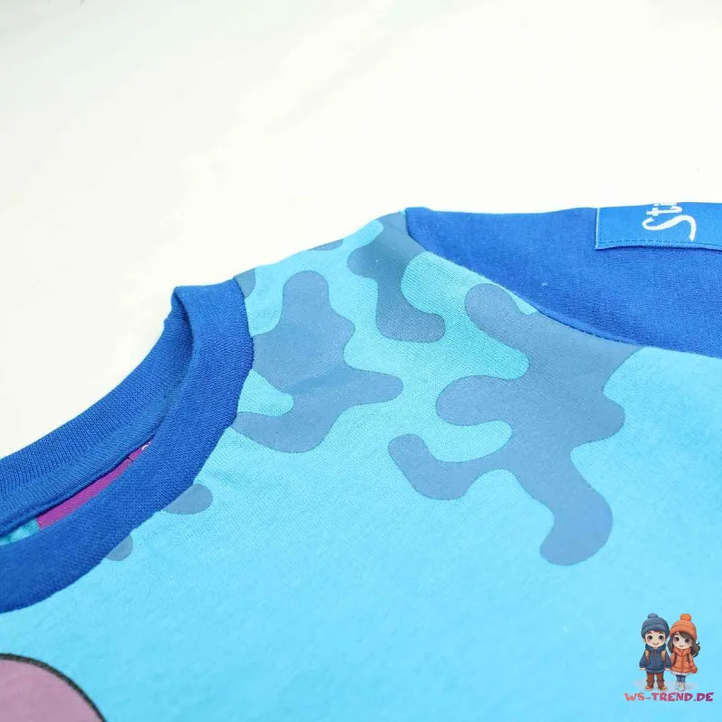 Disney Stitch T-Shirt Kurzarm Kinder Jungen Shirt - WS-Trend.de 98-128 100% Baumwolle