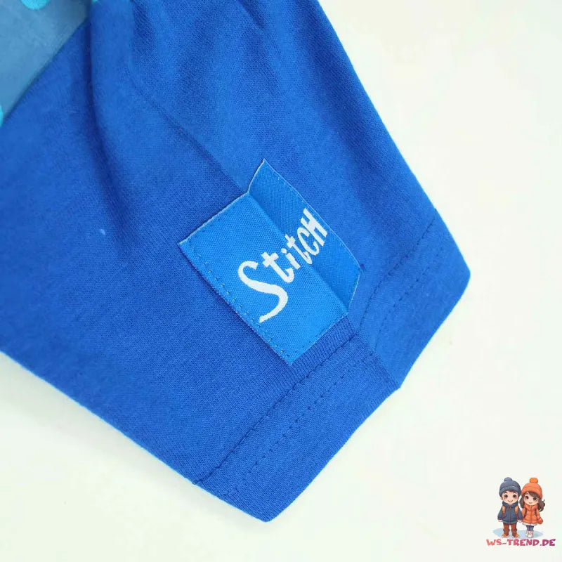 Disney Stitch T-Shirt Kurzarm Kinder Jungen Shirt - WS-Trend.de 98-128 100% Baumwolle