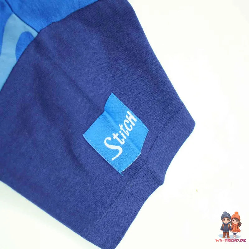 Disney Stitch T-Shirt Kurzarm Kinder Jungen Shirt - WS-Trend.de 98-128 100% Baumwolle