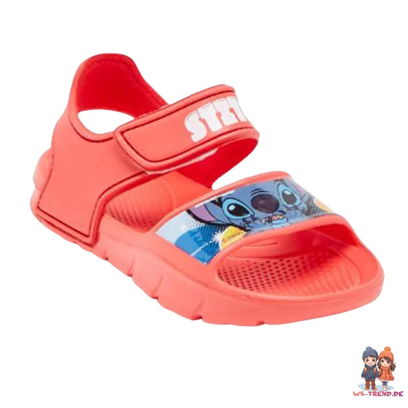 Disney Stitch Kinder Jungen Sandalen Badeschuhe Latschen Klett - WS-Trend.de 26 bis 33