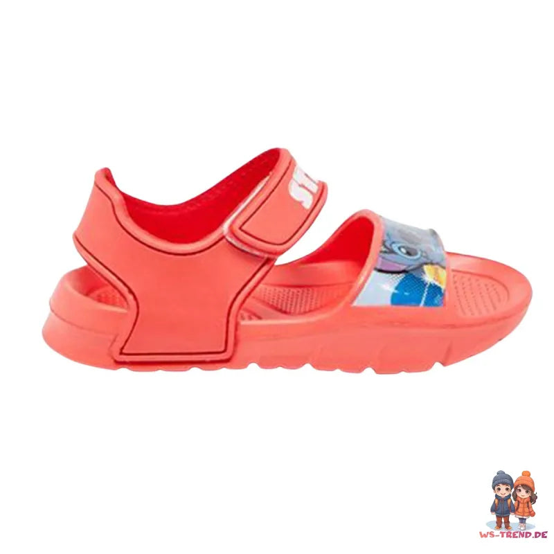 Disney Stitch Kinder Jungen Sandalen Badeschuhe Latschen Klett - WS-Trend.de 26 bis 33