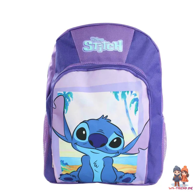 Disney Lilo und Stitch Mädchen Rucksack Schultasche Angel Plüschfigur 40x30x15 - WS-Trend.de