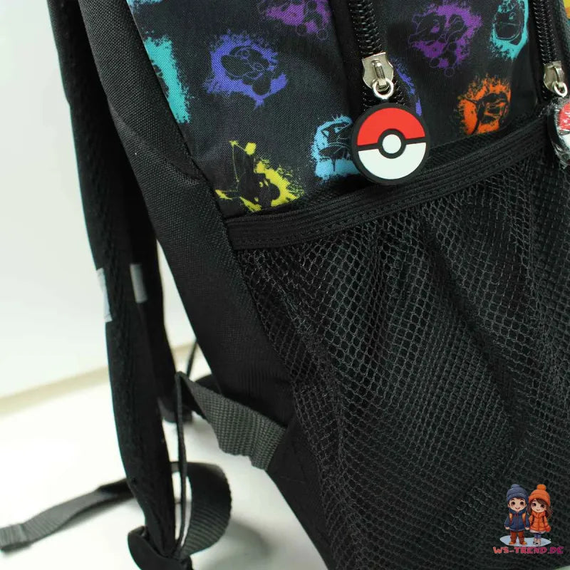Pokemon Pikachu Jungen Rucksack Schultasche Backpack Tasche Gr. 40x27x14 cm - WS-Trend.de