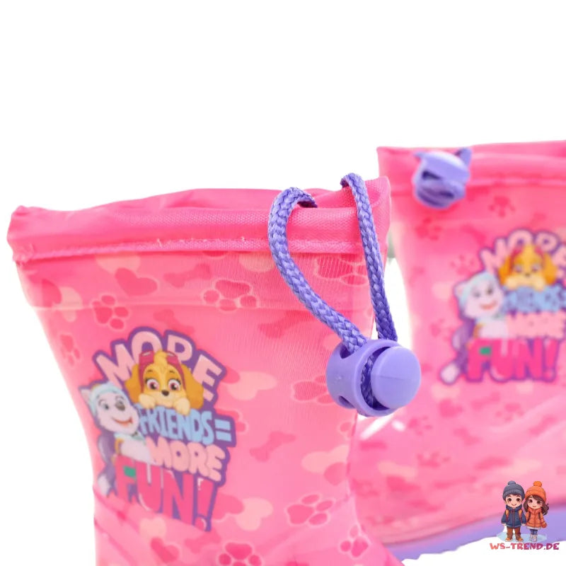 Paw Patrol Skye Everest Kinder Mädchen Stiefel Gummistiefel Regenstiefel - WS-Trend.de 22-30