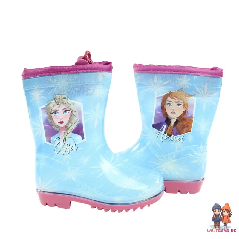 Disney Die Eiskönigin Kinder Mädchen Stiefel Gummistiefel Regenstiefel - WS-Trend.de 24-32