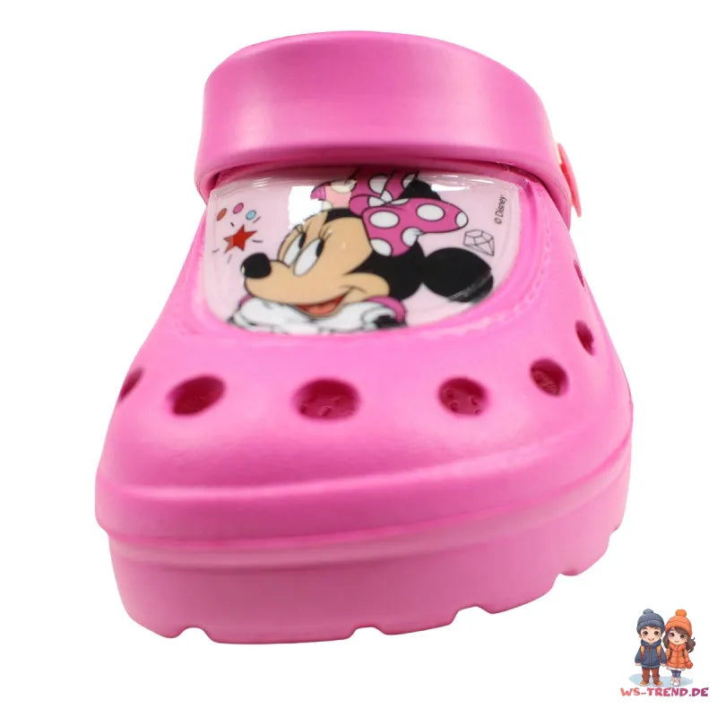 Disney Minnie Maus Kinder Mädchen Clogs Badeschuhe - WS-Trend.de Latschen 22 bis 33