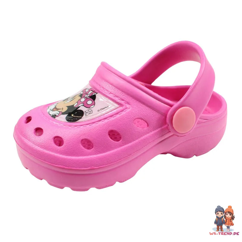 Disney Minnie Maus Kinder Mädchen Clogs Badeschuhe - WS-Trend.de Latschen 22 bis 33