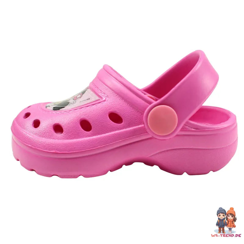 Disney Minnie Maus Kinder Mädchen Clogs Badeschuhe - WS-Trend.de Latschen 22 bis 33