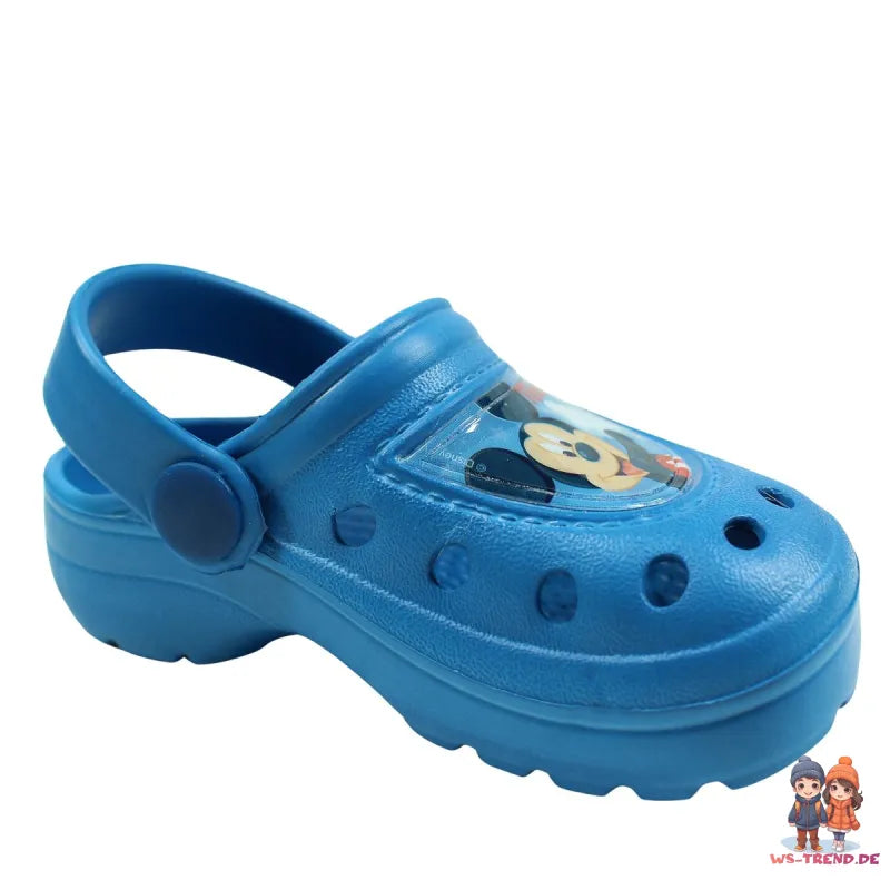 Disney Mickey Maus Jungen Kinder Clogs Latschen - WS-Trend.de - Badeschuhe Hausschuhe