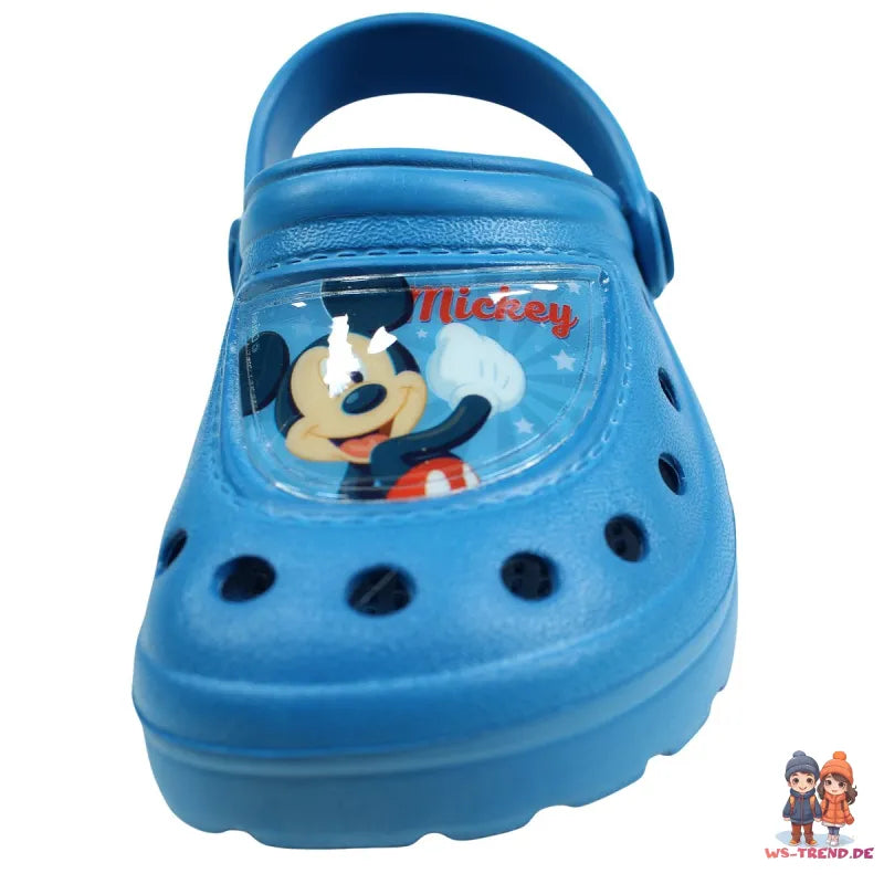 Disney Mickey Maus Jungen Kinder Clogs Latschen - WS-Trend.de - Badeschuhe Hausschuhe