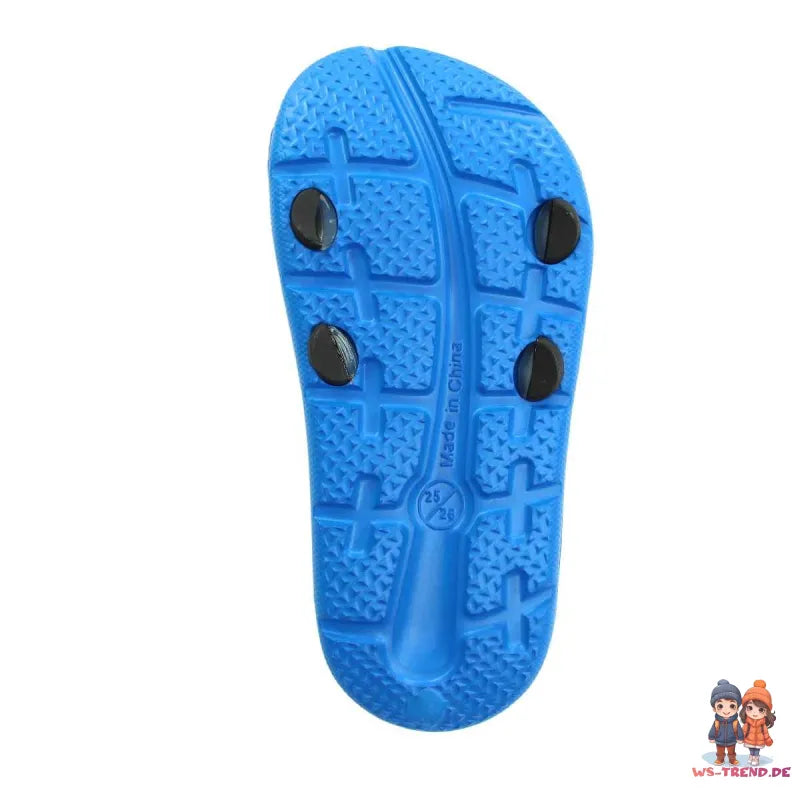 Sonic The Hedgehog 3D Optik Kinder Sandalen Badeschuhe - WS-Trend.de Latschen 25 - 34