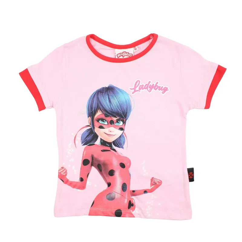 Miraculous Ladybug Mädchen Kinder T-Shirt Shirt - WS-Trend.de kurzarm Baumwolle 98-128