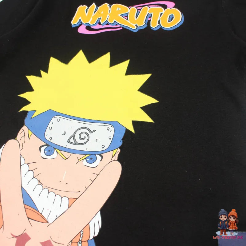 Anime Naruto Shippuden Kinder Jungen kurzarm Shirt T-Shirt - WS-Trend.de Gr. 116-152 Baumwolle