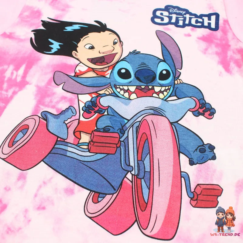 Disney Lilo und Stitch Kinder kurzarm T-Shirt Shirt - WS-Trend.de Gr. 92-128 100% Baumwolle
